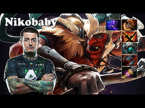 Nikobaby - Troll Warlord Safelane vs Handsken Omniknight | Dota 2 7.30e Gameplay