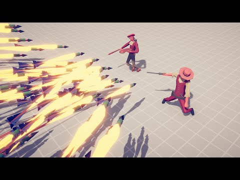 PAINTER & QUICK DRAW DODGING EVERYTHING - Totally Accurate Battle Simulator TABS