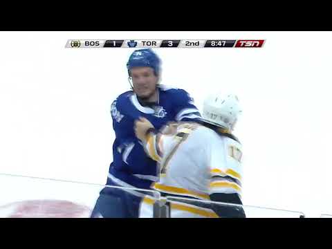 Milan Lucic vs David Clarkson Round 2