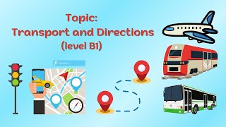 English shadowing | Transport and Directions | Level B1 | How to improve English