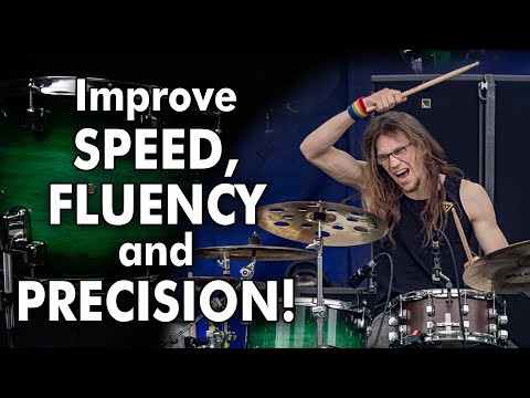 ONE EXERCISE to improve speed, accuracy and fluency on the drums!