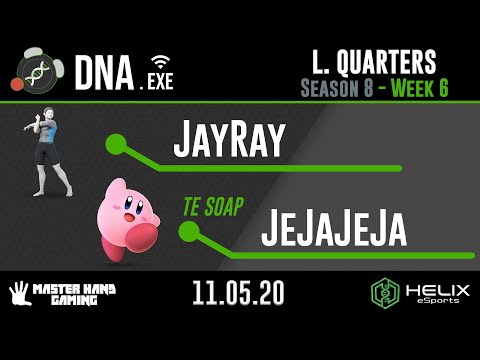 DNA.EXE S8:W6 - TE | SOAP | JeJaJeJa (Kirby) Vs. JayRay (Wii Fit Trainer) - L Quarterfinals