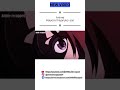 How they met | #shorts #anime #witchcraft #animegirl #Haiyore! Nyaruko-san