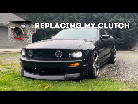 How I Replaced My Clutch for the First Time (2006 Ford Mustang GT)