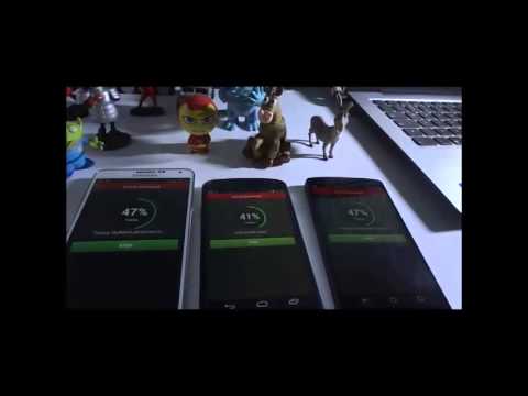 Note 3 vs Nexus 5 vs Nexus 4