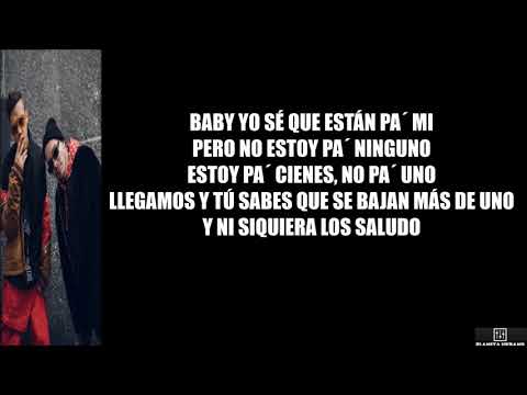 JHAY CORTEZ FT  J BALVIN   ESTÁN PA MI Lyrics