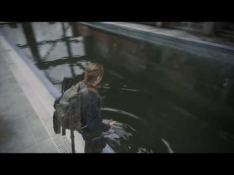 The Last of Us Part ll - The Descent: Illinois Coin In Hotel Blacray's Pool Location Gameplay (2020)