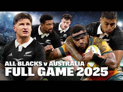 FULL GAME | All Blacks v Australia | Second Test, TRC 2025