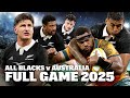 FULL GAME All Blacks V Australia Second Test TRC 2025