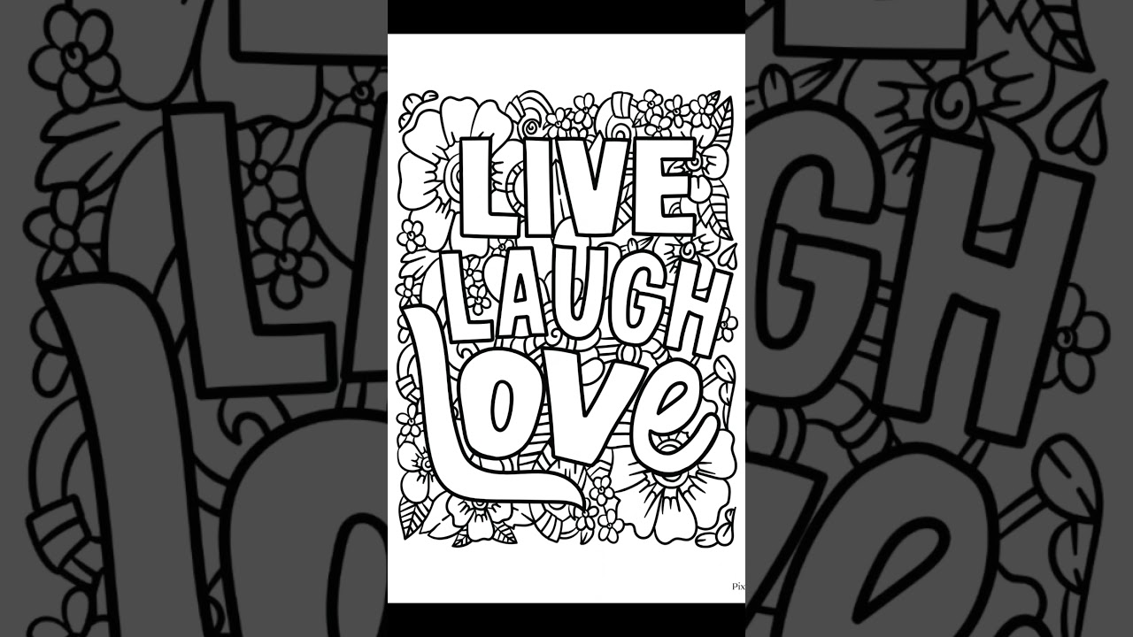 Motivational Quote Coloring Pages 🖌 | Relax & Destress | Printable PDF Only $4 | Digital Download 🖨️