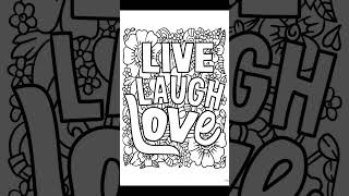 Motivational Quote Coloring Pages 🖌 | Relax & Destress | Printable PDF Only $4 | Digital Download 🖨️