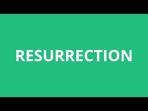 How To Pronounce Resurrection - Pronunciation Academy