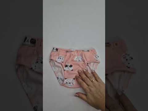 Трусы для девочки белый стрейч-кулир - фото 1 - id-p1196147563