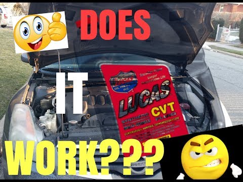 CAN LUCAS Synthetic CVT TransMISSION FLUID YOUR CVT WHINE AND OTHER PROBLEMS???