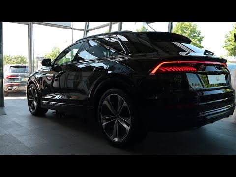 2022 AUDI Q8 50 TDI S line (286HP) |Orca Black Pearl| by Supergimm
