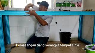 Download lagu Kabinet dapur dari c-channel dengan kemasan kayu pallet (Fasa 1 Siri 1) mp3