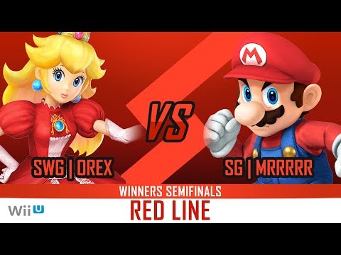 Red Line Smash Week 21 - SG | MRRRR (Mario) Vs. SWG | Orex (Peach). Winners Finals.