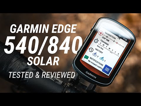 Garmin Edge 540 / 840 Solar - Tested & Reviewed