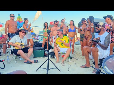 Pagode na Praia - Péssimo Negócio / Fulminante / Sinto Sua Falta (COPACABANA)