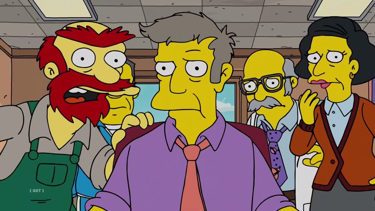 The Simpsons: School vs Cheat GPT.