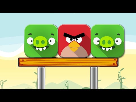 Angry Birds Pigs Out Levels 1-17 Gameplay 2014