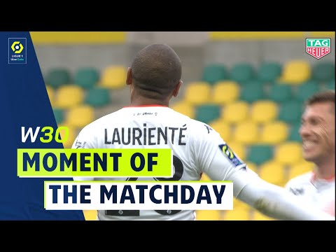 Laurienté's phenomenal free-kick rescues a point for Lorient against Nantes! Week 30 / 2020-2021