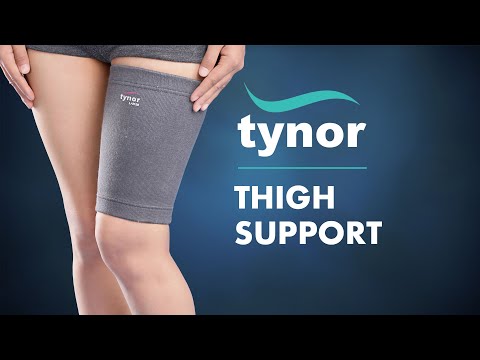 Tynor Thigh Support (D14) for providing firm compression, warmth & support to the thigh area.