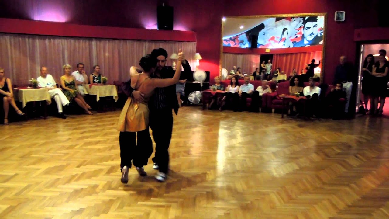 Facundo Penalva i Josefina Stellato, tango show (2/3), Zlota Milonga, 14/15.07.2012