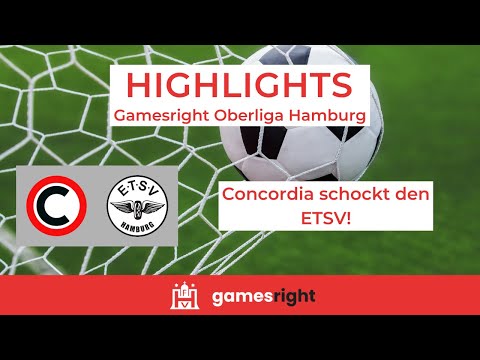 28. Spieltag Gamesright Oberliga Hamburg Highlights Concordia - ETSV Hamburg