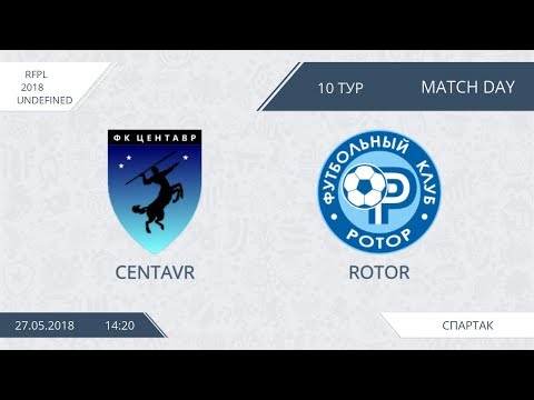 AFL18. Russia. Premier League. Day 10. Centavr - Rotor