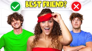 GUESS THE BEST FRIEND BLINDFOLDED *EMOTIONAL*