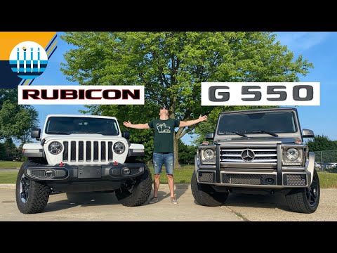 Jeep Wrangler Rubicon vs Mercedes G550 - Dressed-Up or Bare-Chest Off-Roading