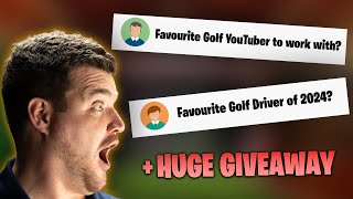 They ASKED me ANYTHING!! + HUGE Golf Giveaway