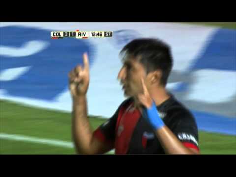 Gol de Ruiz. Colón 3 River 1. Fecha 7. Primera División 2016