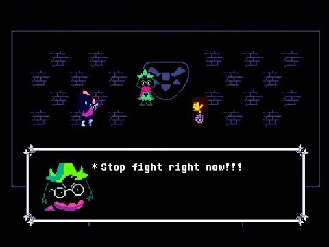 DeltaRune When Frisk meet Kris ...
