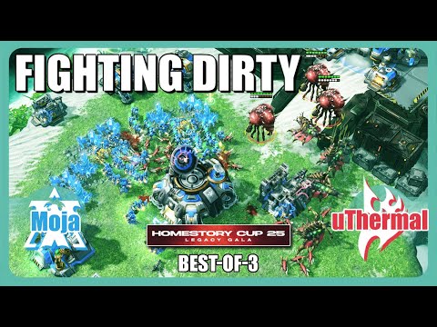 Never Mix Your Factions - Moja (T) vs. uThermal (Z, P)  - HomeStory Cup 25 | StarCraft 2