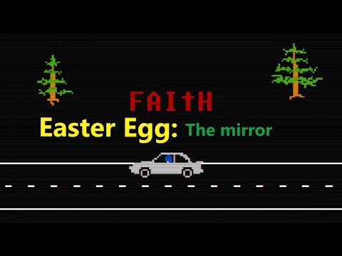 Faith Easter Eggs - Amy in the mirror
