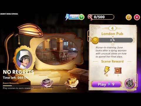 June's Journey Secrets 28 Scene 4 London Pub Word Mode 4K ULTRA HD