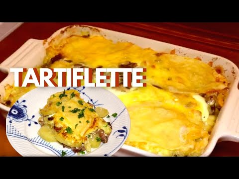 French Tartiflette - Potato Casserole w. Bacon & Reblochon cheese - Recipe # 97