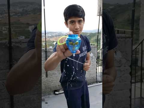 Los Dos Trucos de TROMPO Más Famosos utilizando un Trompo FENIX 🔥💫 #trompos #peonza #trucos