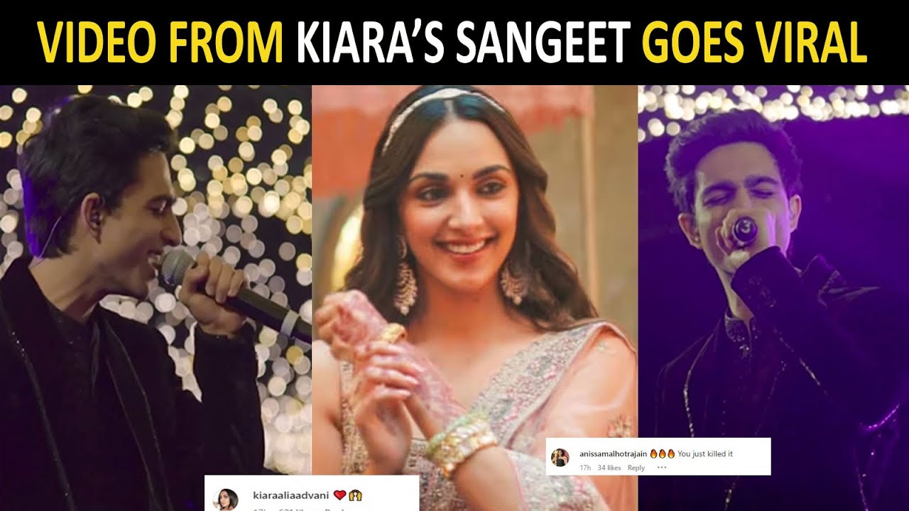 Kiara Advani’s brother drops unseen video from sister’s sangeet ceremony | WATCH