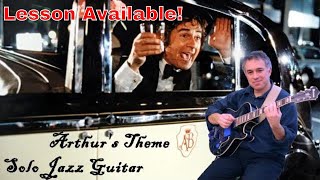 Christopher Cross - Arthur's Theme, Solo Jazz Guitar by Jake Reichbart