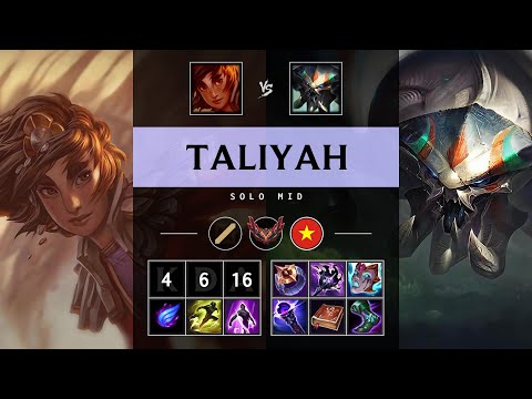 Taliyah Mid vs Skarner - VN Grandmaster Patch 25.17