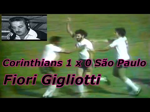 Corinthians 1 x 0 São Paulo 1982 Commentary by Fiori Gigliotti