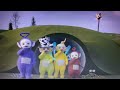 The Teletubbies Walk To The Magic Windmill With T U F F Puppy Title Card Music Photo Faces UK 2
