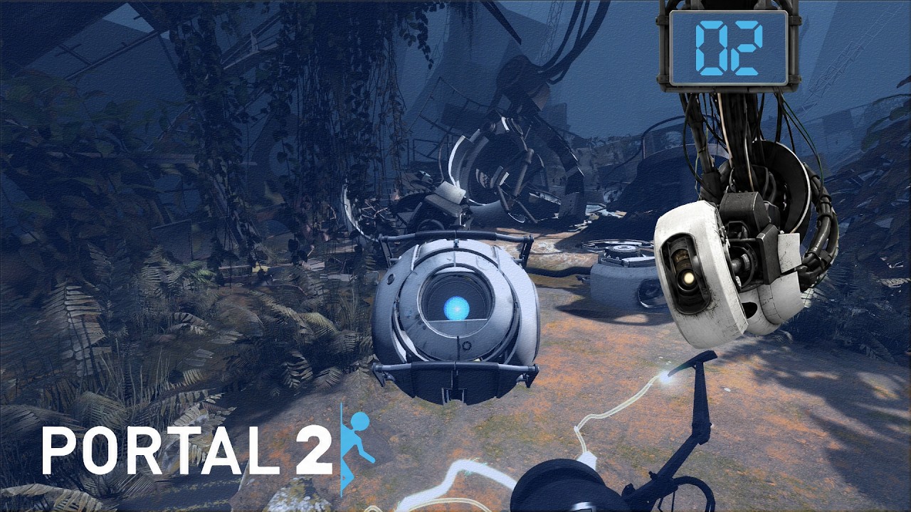 Folge 02: Wer hat eigentlich diese Physik erfunden?! 🤯🌀 | Portal 2 Let's Play