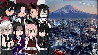 Demon Slayer react to World without Demons