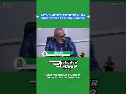 Fossá cobra Posto de Atendimento Presencial da plataforma gov.br em Chapecó