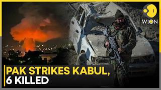 Download lagu Pakistan-Afghanistan Conflict Intensifies: Fresh Airstrikes Hit Kabul | WION mp3