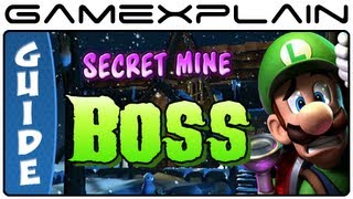 Luigi's Mansion 2: Dark Moon: Secret Mine Boss Battle Gem, Boo & Puzzle Guide & Walkthrough
